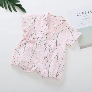 INS newborn lunar clothing short-sleeved tessellet with short-family baby and still served in summer