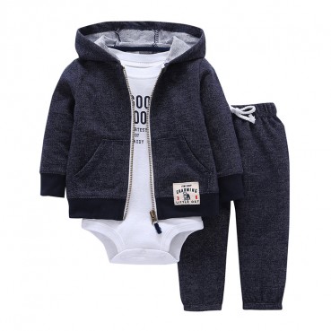 Infant cotton clothing newborn imitation lamb hooded coat haha ​​clothing suit