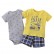 INS newborn 3 pieces of summer new baby lingerie hare children T-shirt childrens suit wholesale