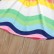 [Woven] girls sling dress summer loose rainbow color sleeveless long section childrens skirt A-single skirt wholesale