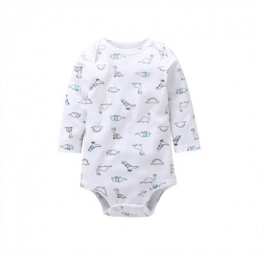 [Affixing] baby continuous sleeve cartoon fashion men and women baby harays rustering out clothing