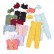 New summer baby sleeveless tanks solid color single-breasted newborn rope baby pack wholesale