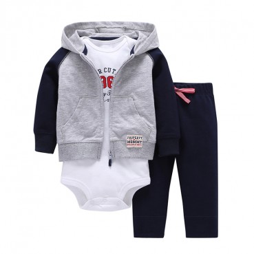 Infant cotton clothing newborn imitation lamb hooded coat haha ​​clothing suit