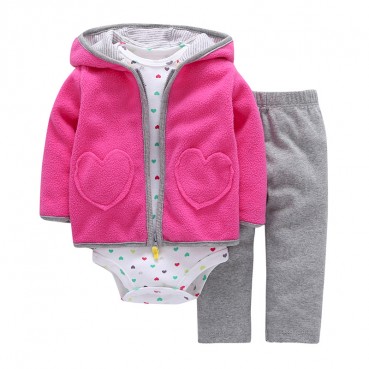 INS explosive childrens clothing coat suit 0-2 years old baby clothing autumn sweater cardigan hooded