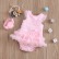 INS explosion girls summer dress 0-1 year old birthday mesh baby infant years old dress Peng dress