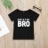 New boys t-shirt black cotton short-sleeved letter round neck hot sale