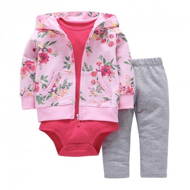 Infant cotton clothing newborn imitation lamb hooded coat haha ​​clothing suit