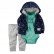 INS explosive childrens clothing coat suit 0-2 years old baby clothing autumn sweater cardigan hooded