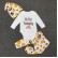 INS autumn and winter explosion childrens clothing 0-3 years old baby 哈衣 baby package three-piece hot batch