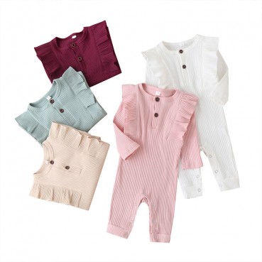 New spring long-sleeved baby baby juvenile coat color fashion newborn rope out clothing wholesale