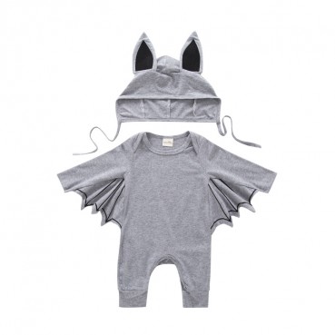 Childrens clothing INS hot batch autumn new baby bats Batman connect 2 pieces of long sleeves