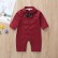 [Woven] Spring European and American baby young children boys torch buckle loving cotton long sleeve riding jacket out