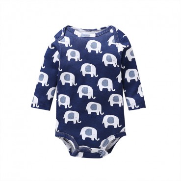 [Affixing] baby continuous sleeve cartoon fashion men and women baby harays rustering out clothing