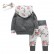 INS hot spring and autumn and winter new girls sagite set + head towel 3 pieces of manufacturers direct