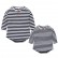 INS hot batch Europe and the United States Korean parent-child dress autumn new set striped round collar childrens