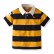 Wholesale childrens suit boy short-sleeved polo collar T-shirt shorts set striped European and American fashion