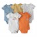 Summer costume baby short-sleeved ha clothing baby baby cartoon triangle short climb five-piece set