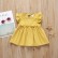 Spot spot summer sweet baby young child girls dress solid color sleeveless shirt hot sale