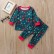 [Knitting] Boys two-piece Christmas Elk long-sleeved trousers suit childrens holiday Europe and the United States