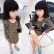 INS childrens clothing spring new dress Korean version of the child girls long sleeve leopard printing skirt