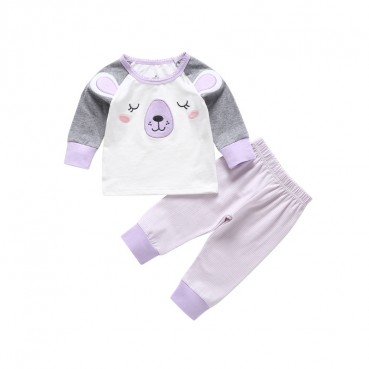 Newborn clothes 0-1 years old suit baby bottom pajamas new lingerie autumn clothes heating trousers suit