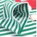 INS hot sale explosive boys and girls cute Santa model long-sleeved striped hanie