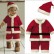 INS explosive children's wear wholesale winter new year Christmas shake fleece style hare clothes spot