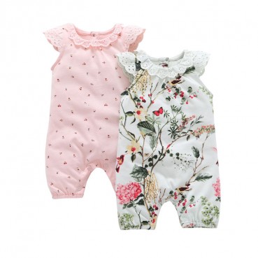 INS newborn summer explosion models 2 pieces of infant vest hanie crash coated cotton