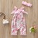 [Woven] spot baby young childrens baby sweet summer European and American female floral coat sleeveless crawling