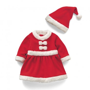 INS explosive children's wear wholesale winter new year Christmas shake fleece style hare clothes spot