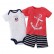 INS newborn 3 pieces of summer new baby lingerie hare children T-shirt childrens suit wholesale