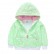 INS girls candy color hooded zip coat tops sweater