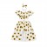 Summer European and American childrens skirt set sunflower printing sleeveless childrens skirt