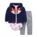 Infant cotton clothing newborn imitation lamb hooded coat haha ​​clothing suit