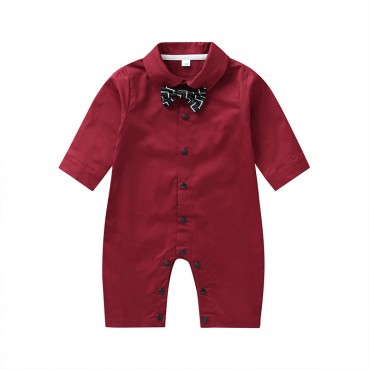 [Woven] Spring European and American baby young children boys torch buckle loving cotton long sleeve riding jacket out