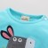 INS explosions spring and autumn new men and girls set cartoon donkey 2 pieces of infant children European and