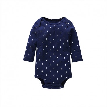 Baby conjunction with long-sleeved cartoon fashion men and women baby clothes crawling out clothing [scatter]