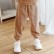 [Knitting] Middle Childrens Flange trousers autumn and winter solid color fashion boys leggings insurance sports