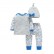 INS autumn new child suit male baby spring and autumn infant long sleeve three-piece set