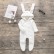 New European and American childrens clothing solid color warm rabbit ears cute hooded long sleeves out of clothing