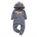 INS explosive baby shake fleece long sleeve continuous clothes spring and autumn winter