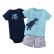 INS newborn 3 pieces of summer new baby lingerie hare children T-shirt childrens suit wholesale