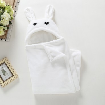 Baby hugged by newborn bag plush new birth spring and autumn winter plus thick hollow blanket 襁褓 quilt baby