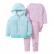 Baby young childrens casual suit hooded sweater Harie trousers three-piece spring autumn cartoon fashion baby out