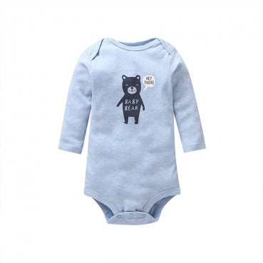 [Affixing] baby continuous sleeve cartoon fashion men and women baby harays rustering out clothing