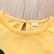 [Knitting] baby tanks solid color long-sleeved small yellow duck personality baby haha ​​clothing suits, wear