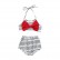 Infant Swimwear Set Striped Bow Comfort Soft Girl Swimwear Two Sets