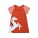 INS girl cute pony long T-shirt dress short sleeve summer child skirt