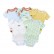 Baby continuous summer newborn bag fart hair five-piece children loaded baby summer triangle haha ​​clothing