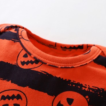 Halloween autumn new infant long sleeve, sleeping bag clothes, clothes, baby, baby, kick, sleeping bag, three-piece